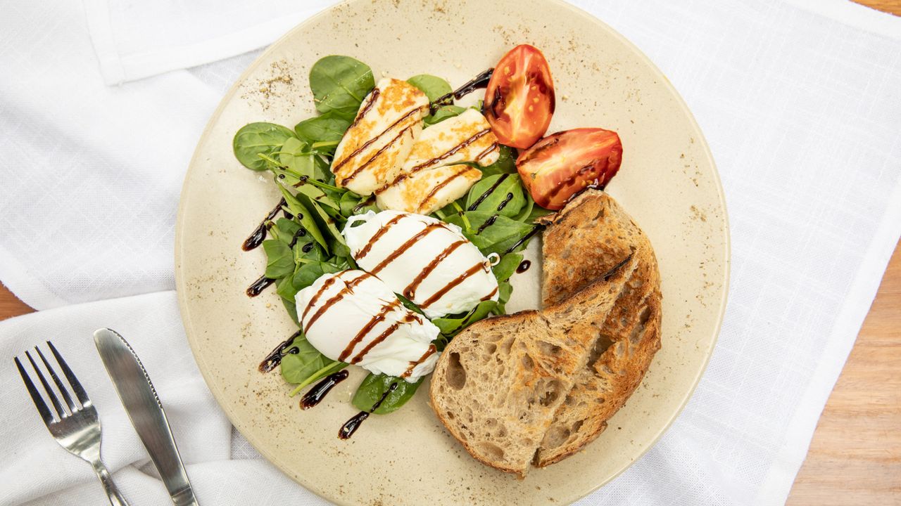 Balsami Haloumi on Toast