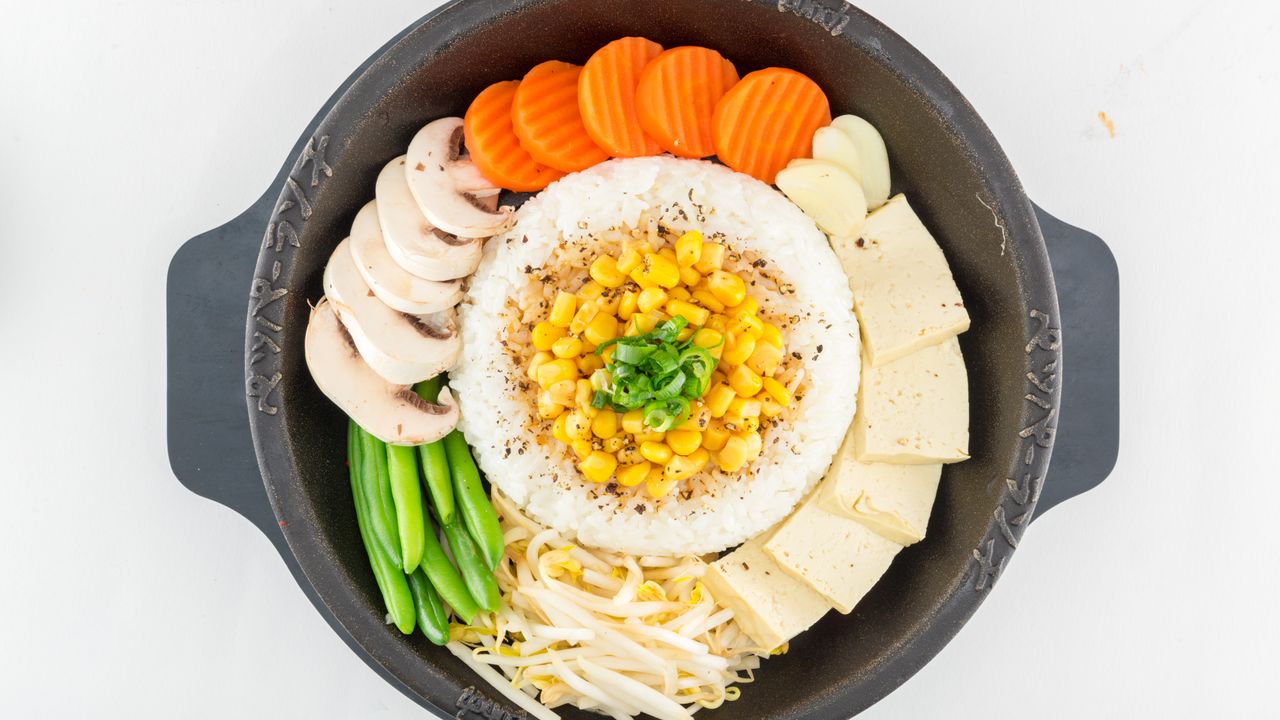 Tofu & Veggie Pepper Rice