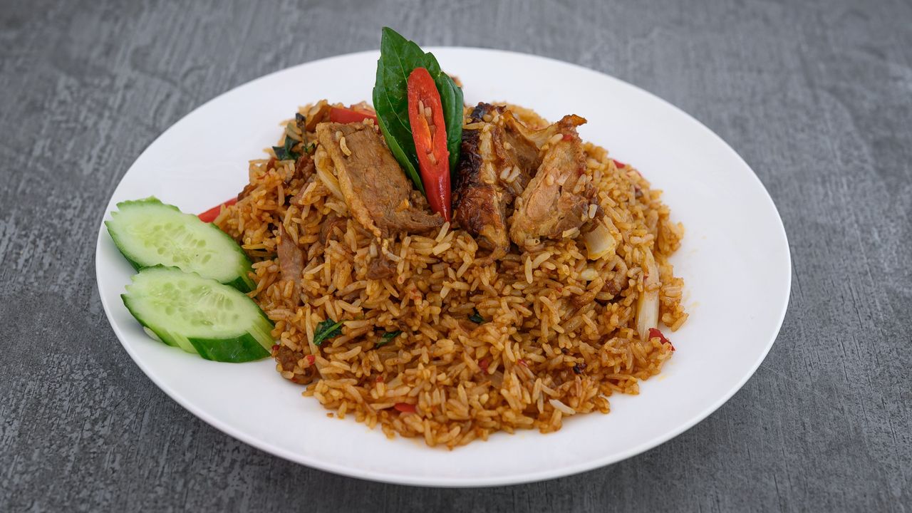 Chilli Basil Roasted Duck Fried Rice