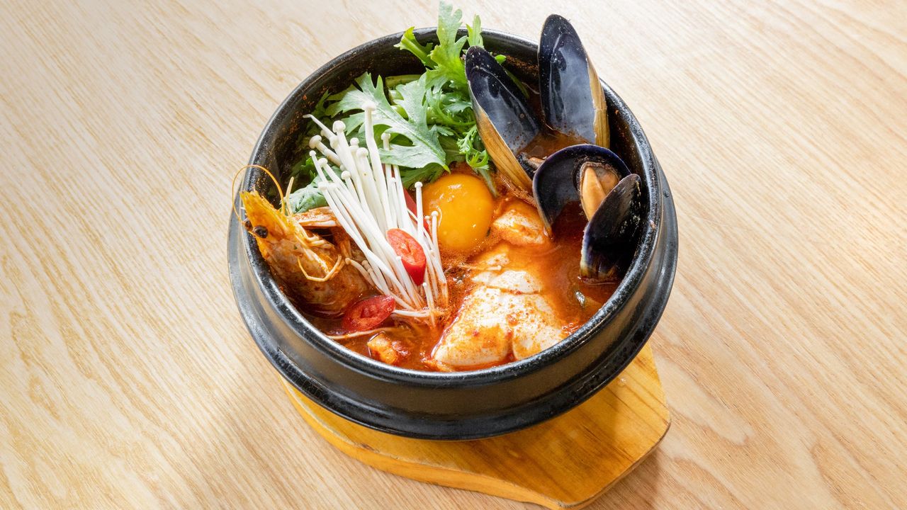 Spicy Silken Tofu Stew