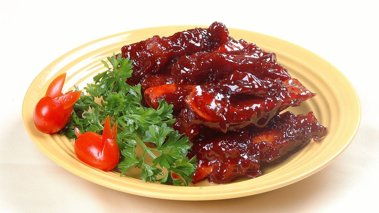 BBQ Roast Pork with Black Bean