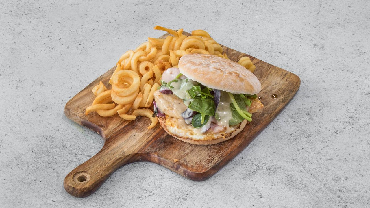 Caesar Chicken Burger