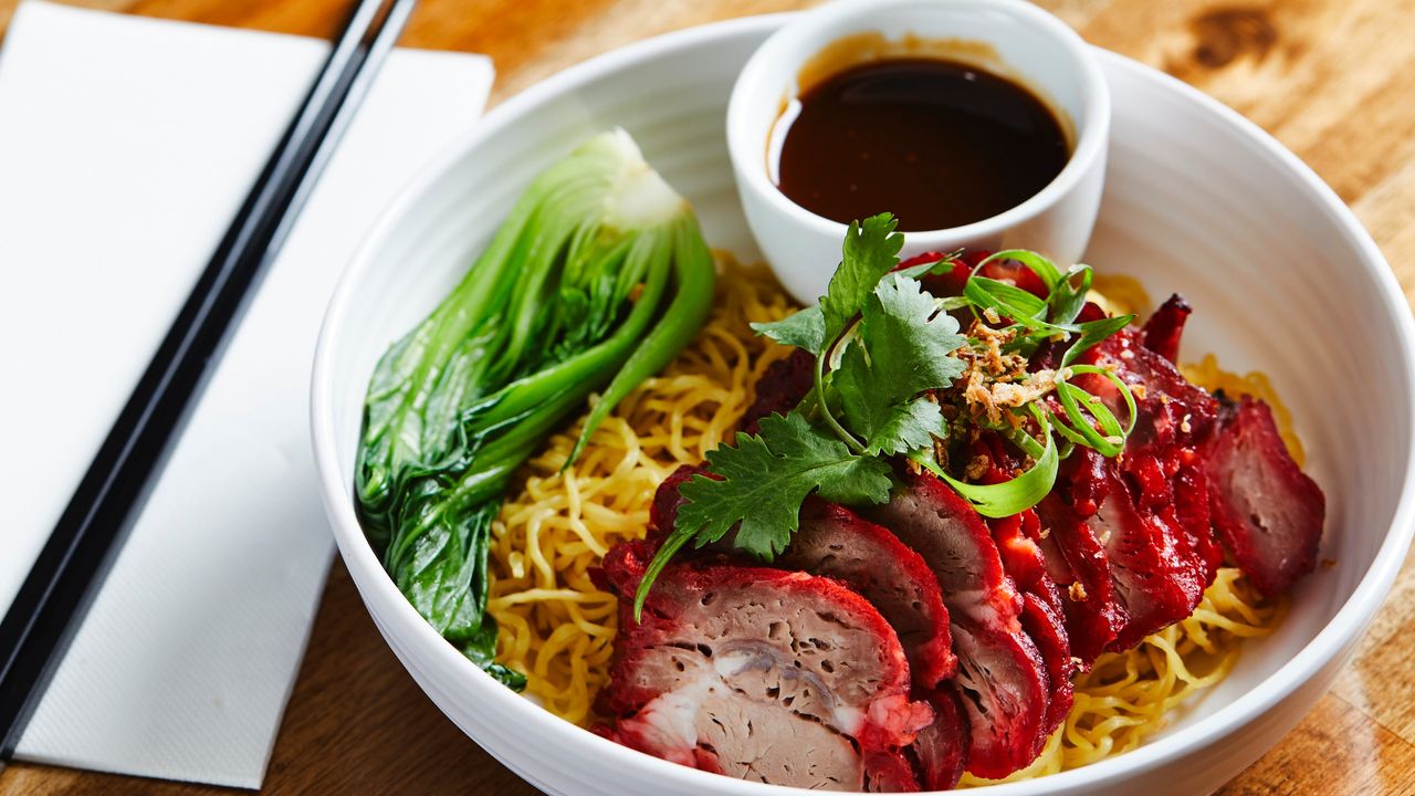 BBQ Pork on Noodle