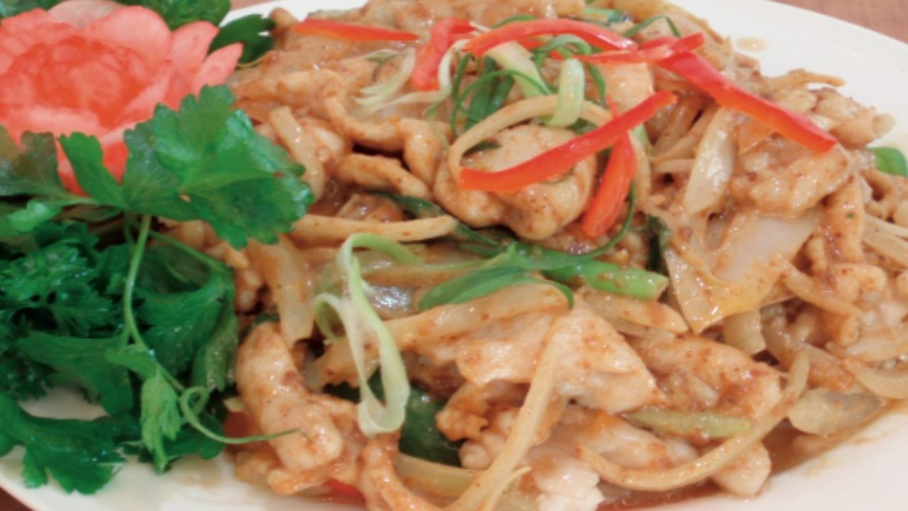 43. Satay Chicken