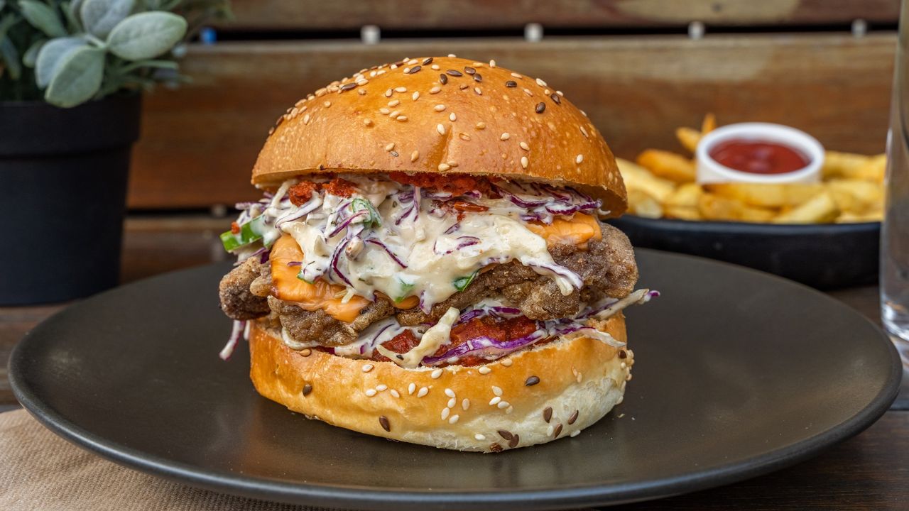 Fried Chicken Burger
