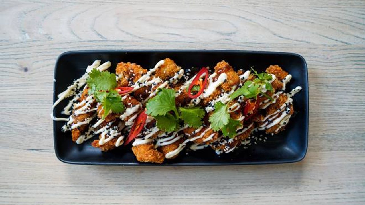 Japanese Style Crispy Popcorn Chicken