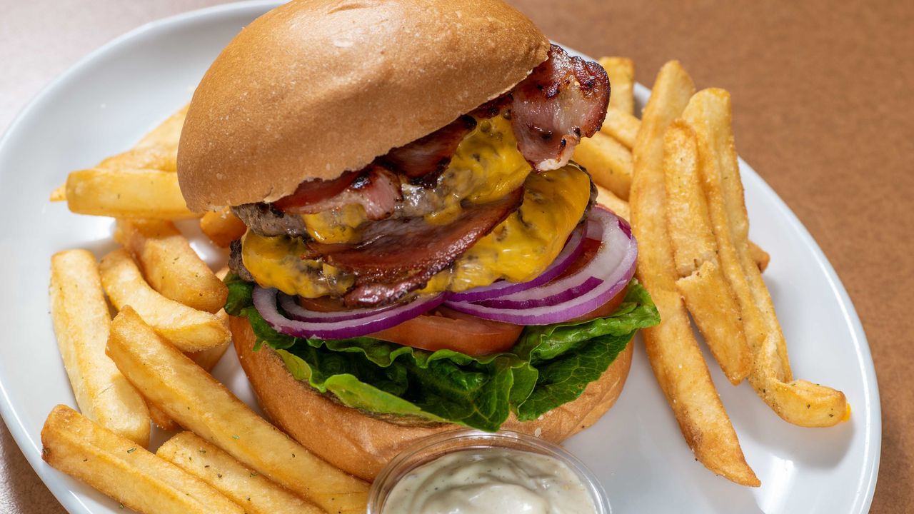 Pleased to Meat You Burger Combo