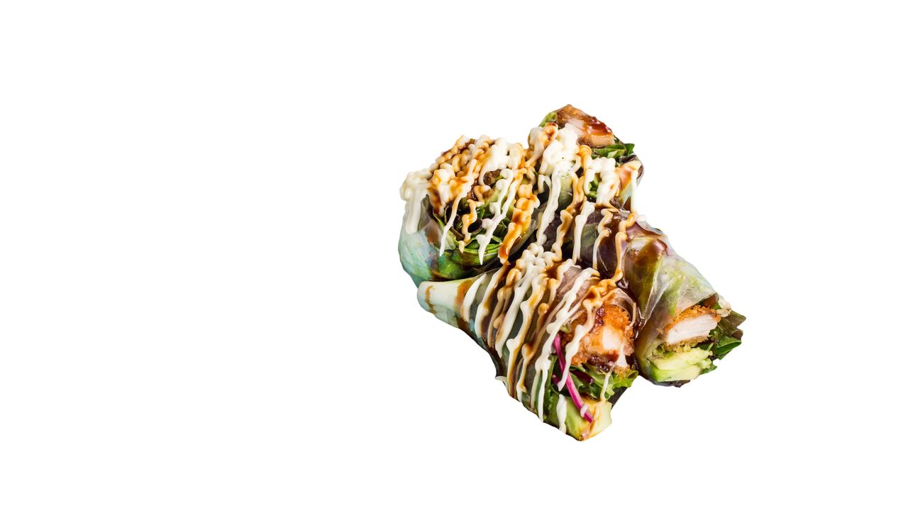 Chicken Rice Paper Roll