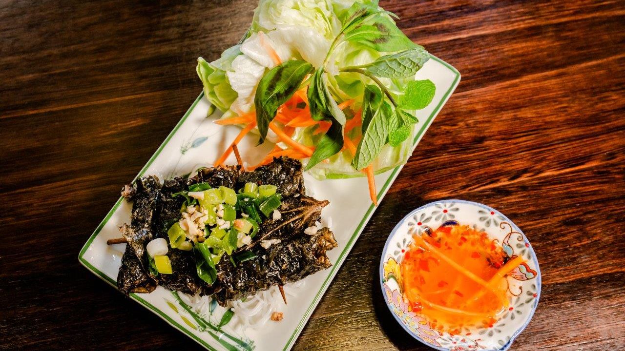 Grilled Beef in Betel Leaf (6)