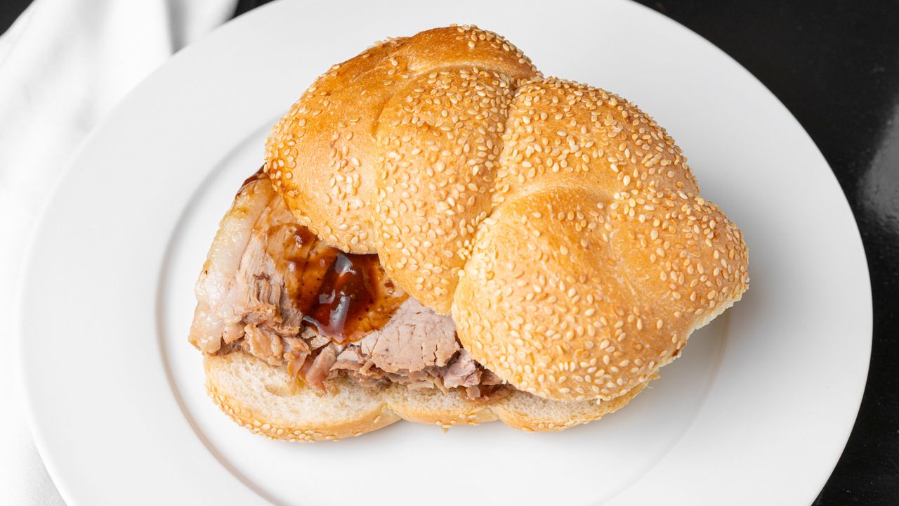 Roast Pork and Gravy Roll