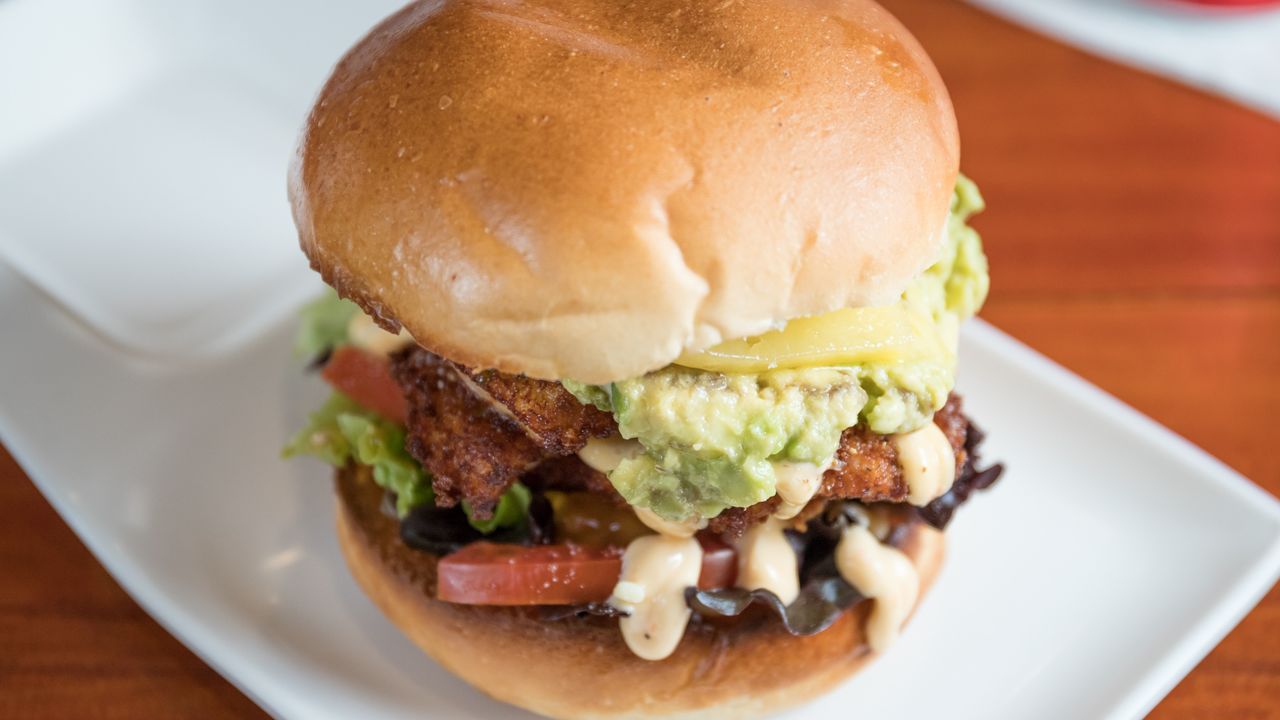 Chicken Tower Burger