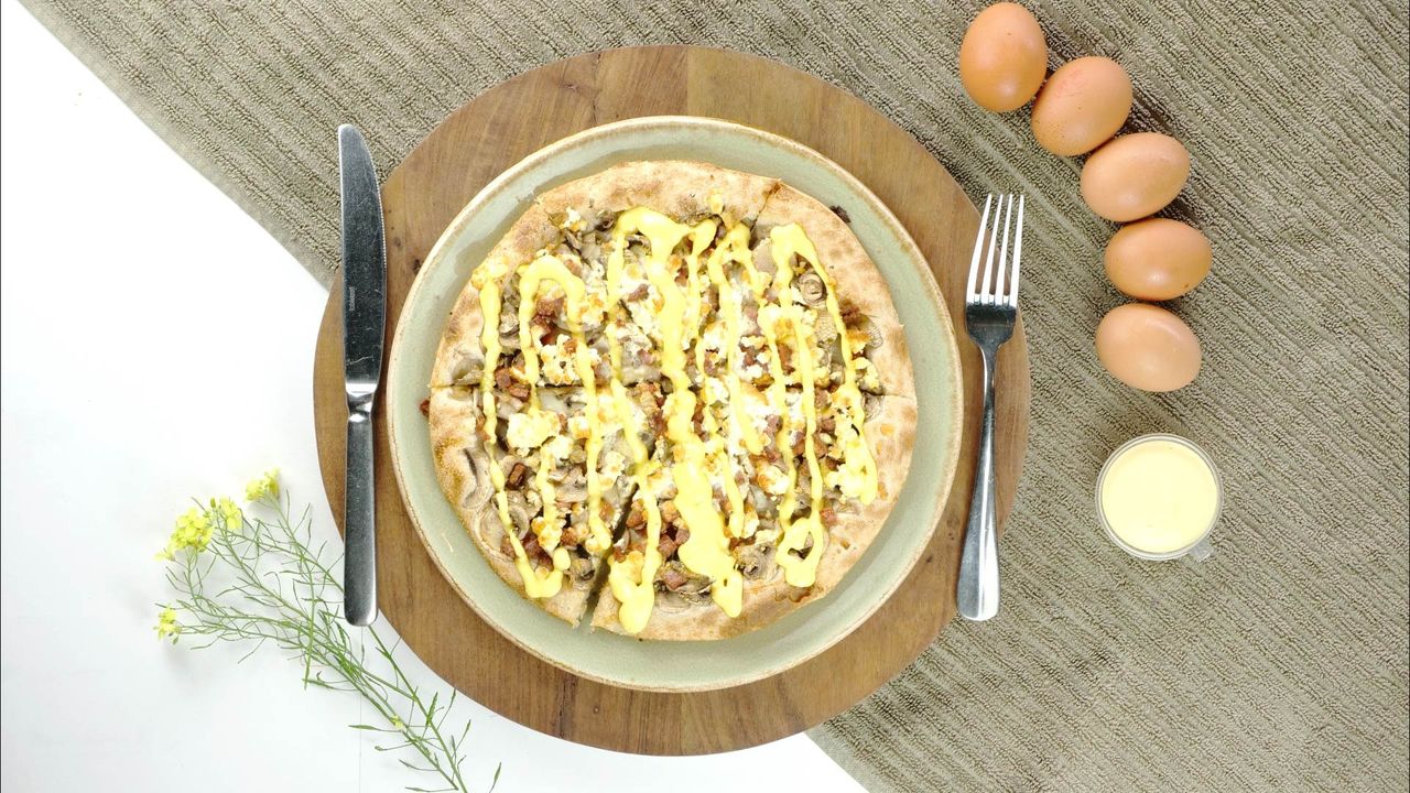 Signature Breakfast Pizza