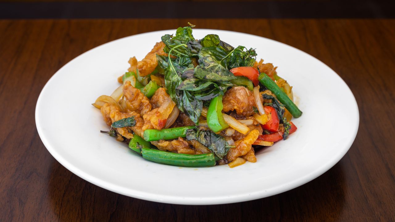 1 Basil Crispy Chicken