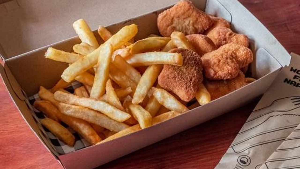Chicken Nuggets and Chips