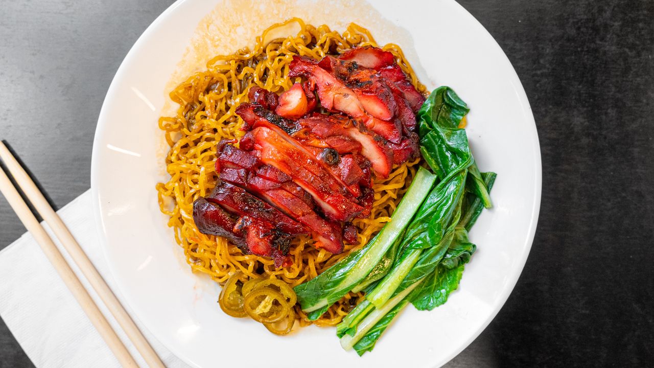 BBQ Chicken with Noodles