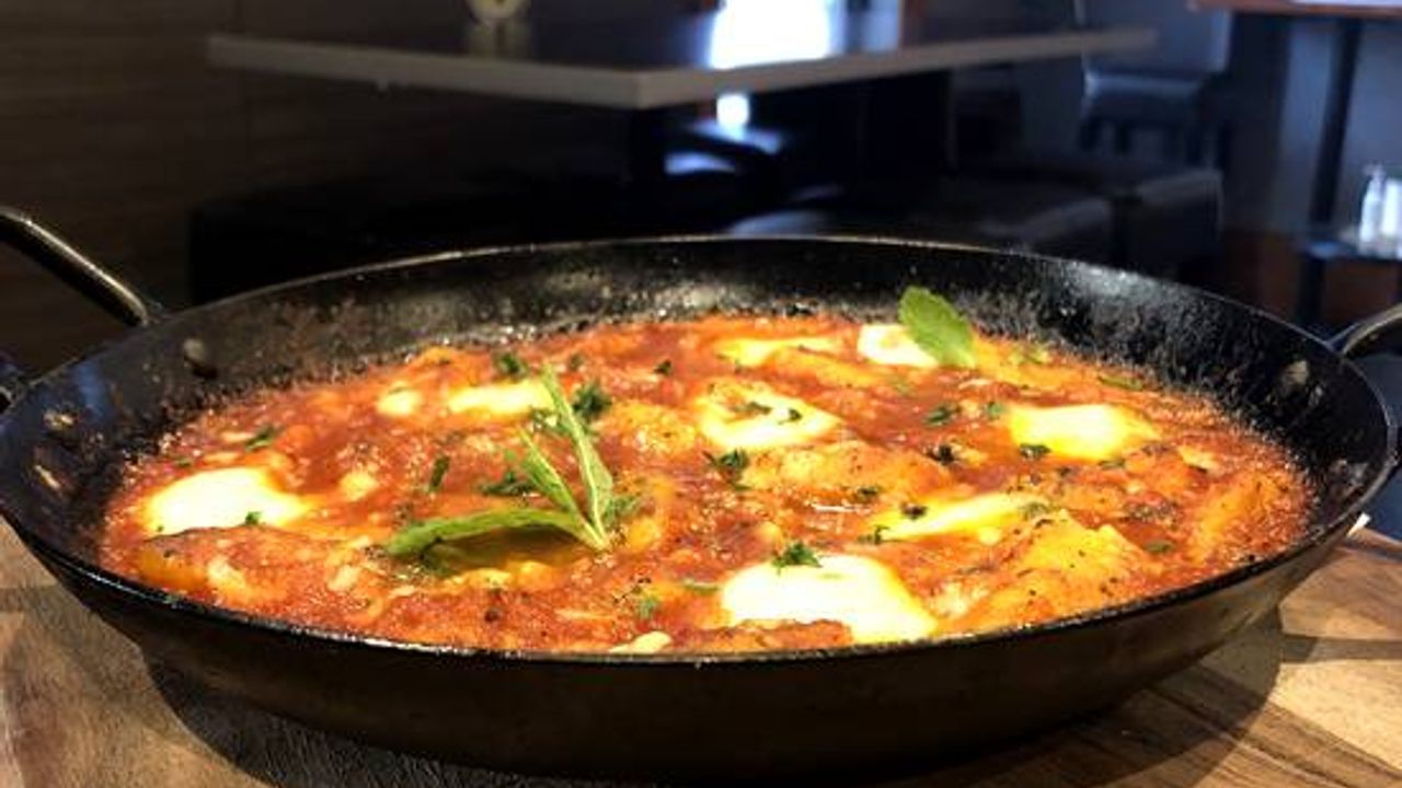 Homemade Baked Saffron Gnocchi