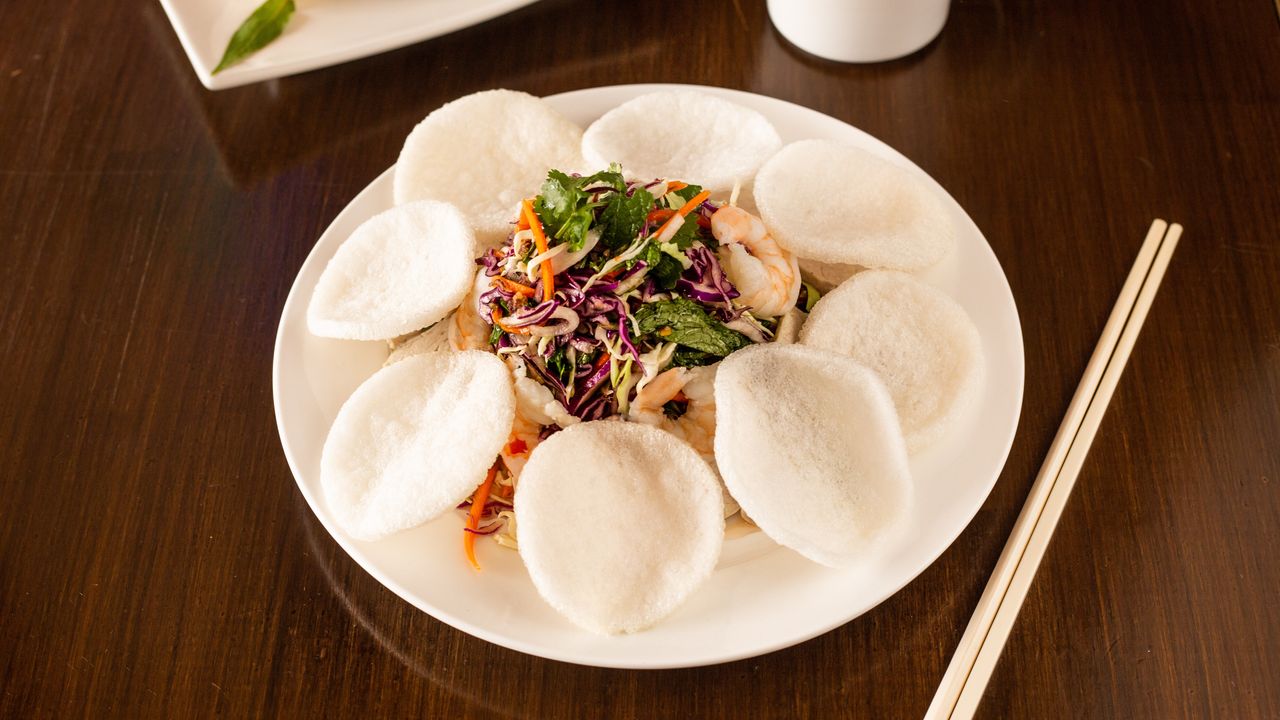 Prawn & Pork Coleslaw