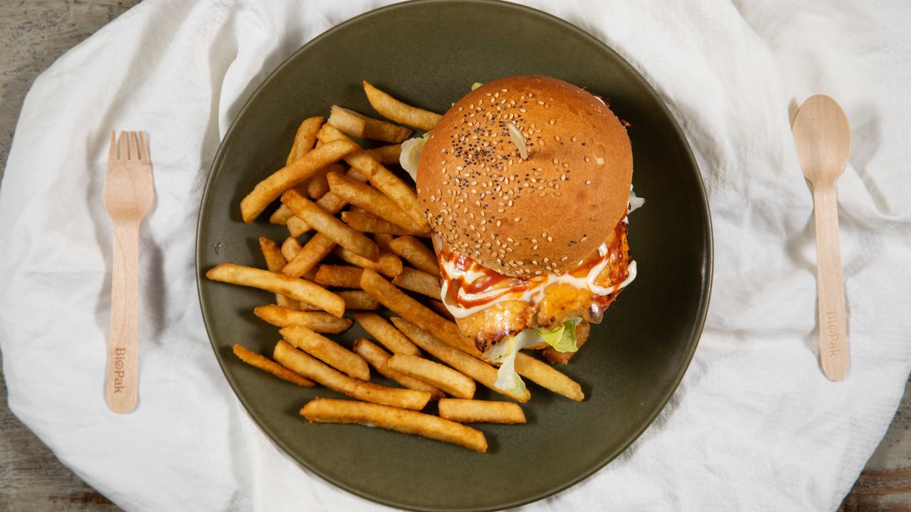 Grilled Chicken Burger