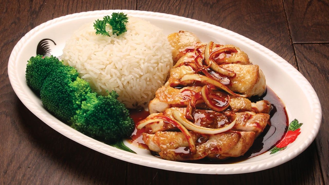 R23 Pan Fried Chicken with Rice