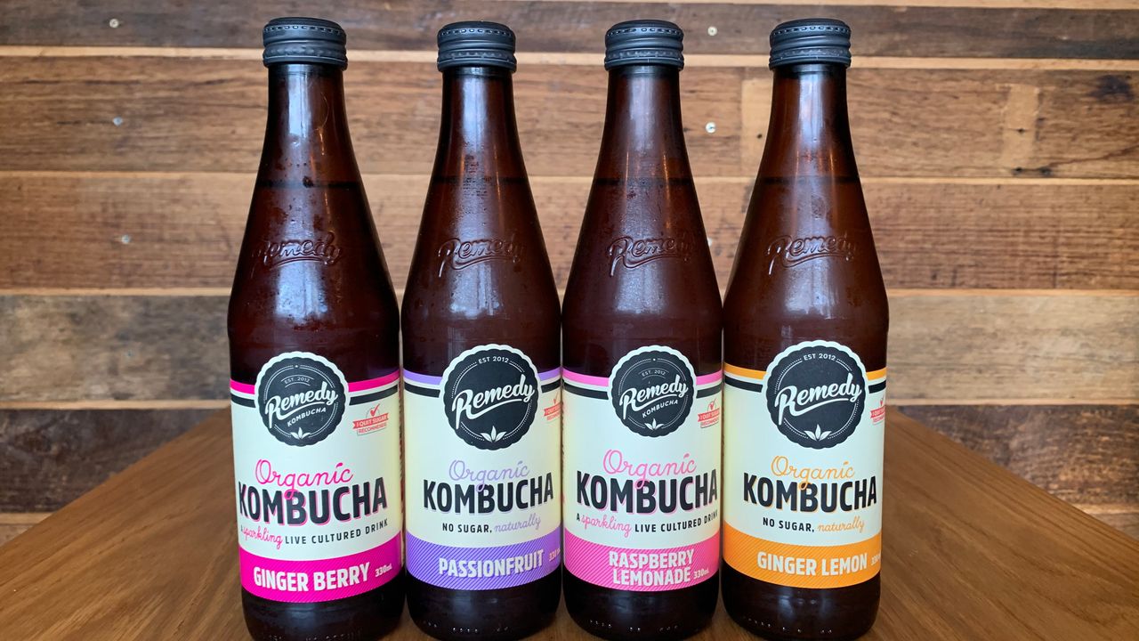Remedy Kombucha Glass Bottle 330ml