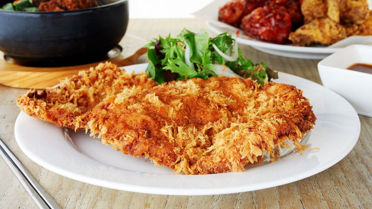 Pork Cutlet with Rice