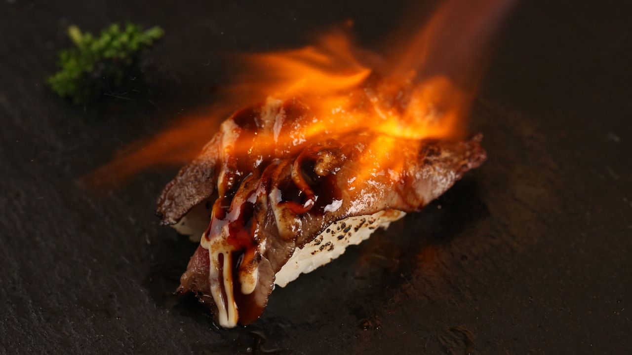 Seared Wagyu Beef Nigiri
