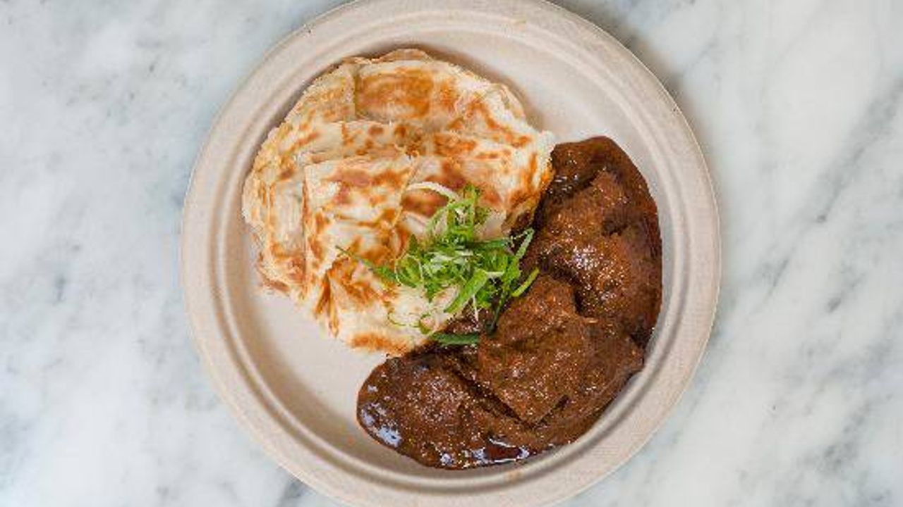 Roti Beef Rendang