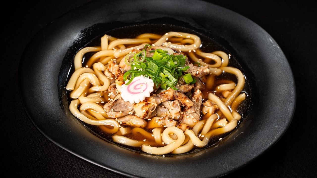 Smoked Chicken Udon