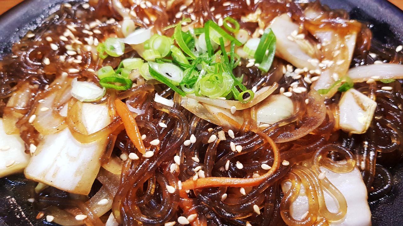 Stir Fried Sweet Potato Noodles