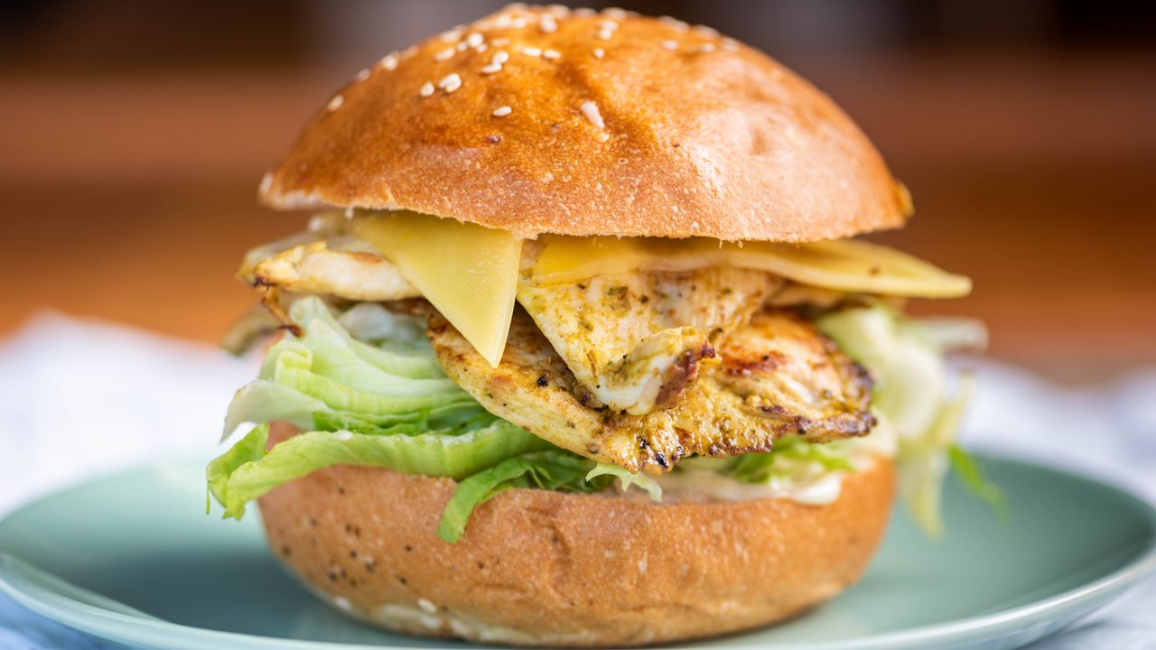 Grilled Chicken Burger