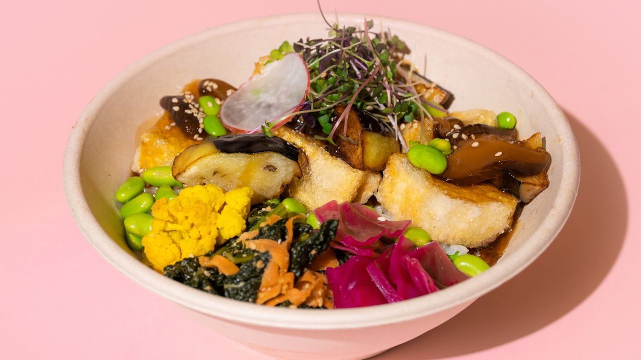 Agedashi Tofu Bowl