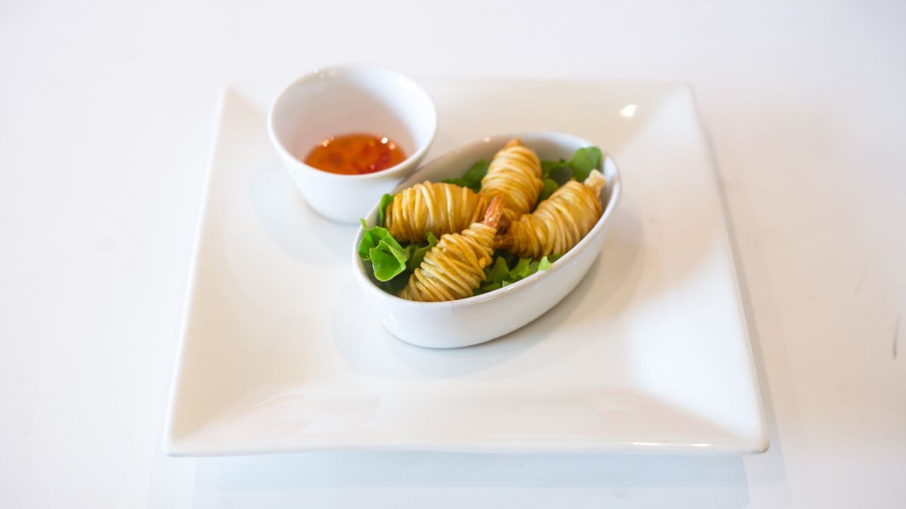 Potato Prawns Fritters (2pcs)