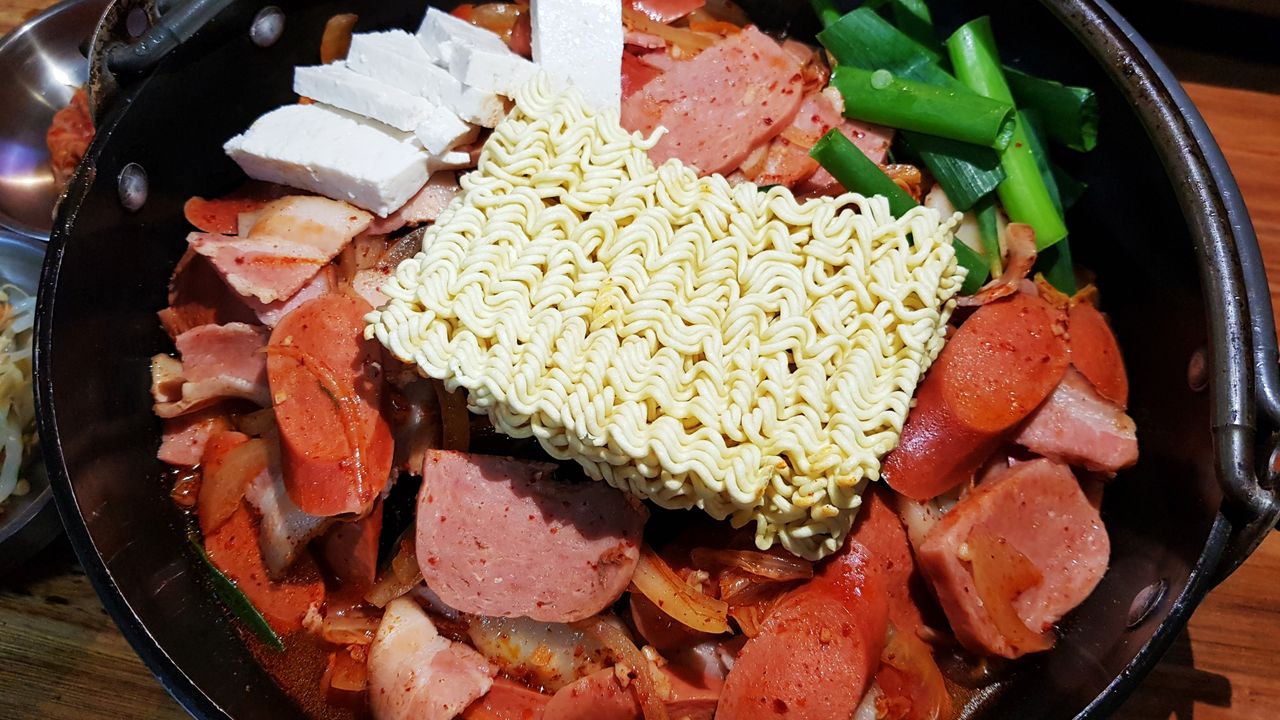 Spicy Sausage Hot Pot