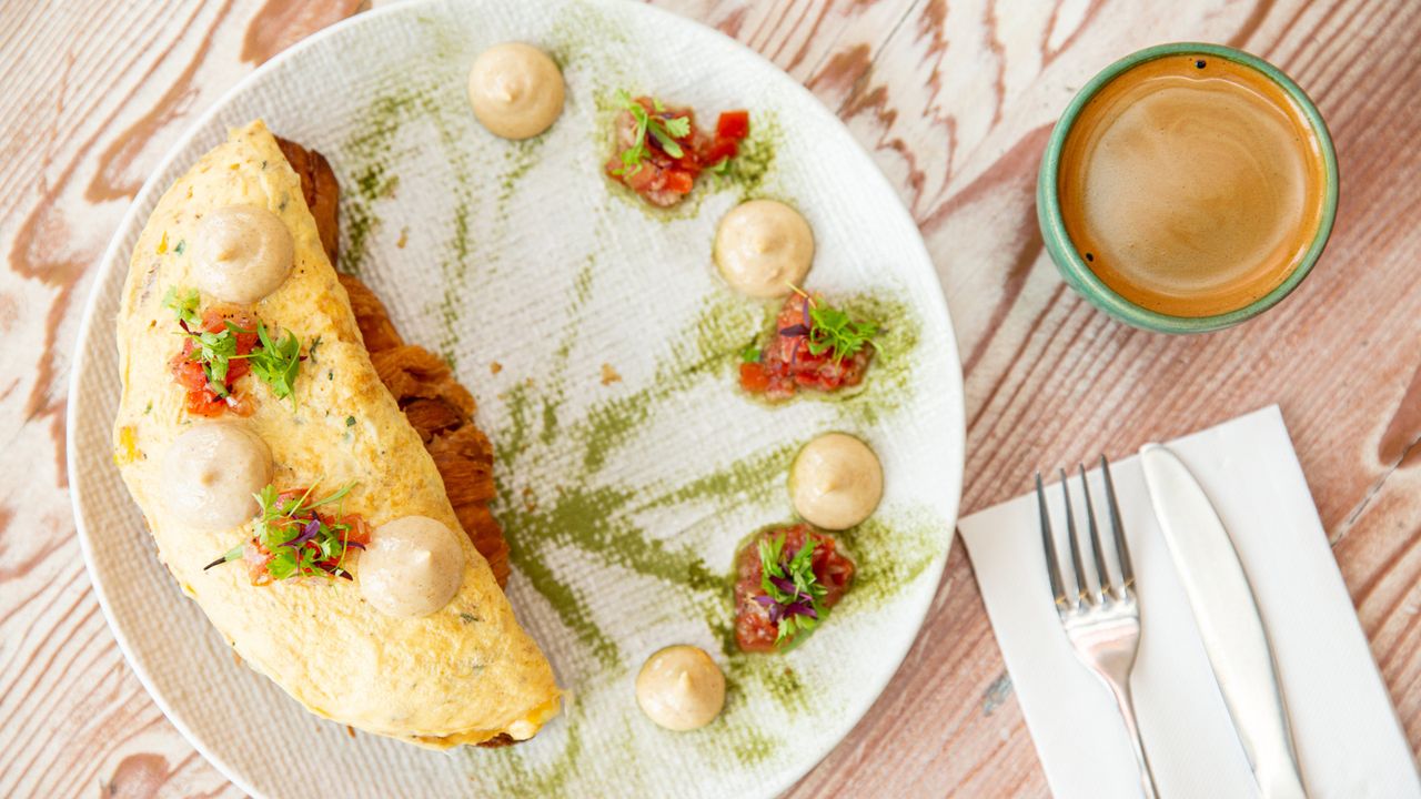 Crab Omelette