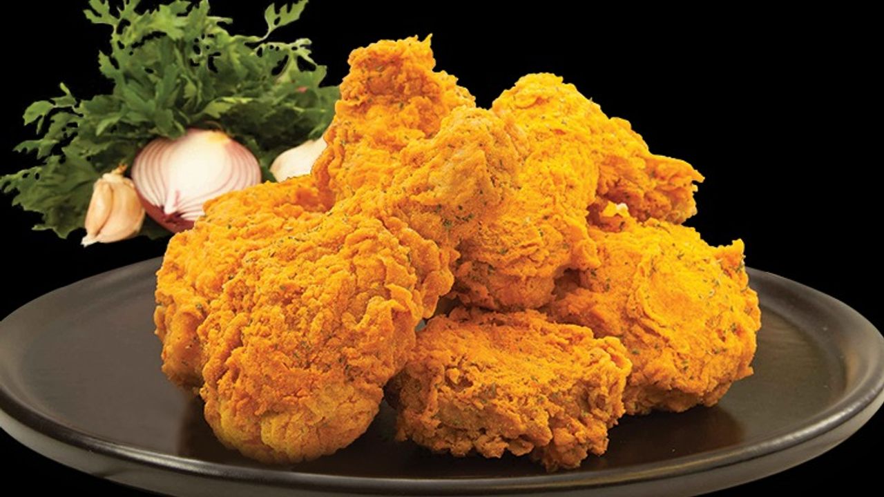 Snowing Vegetable Fried Chicken