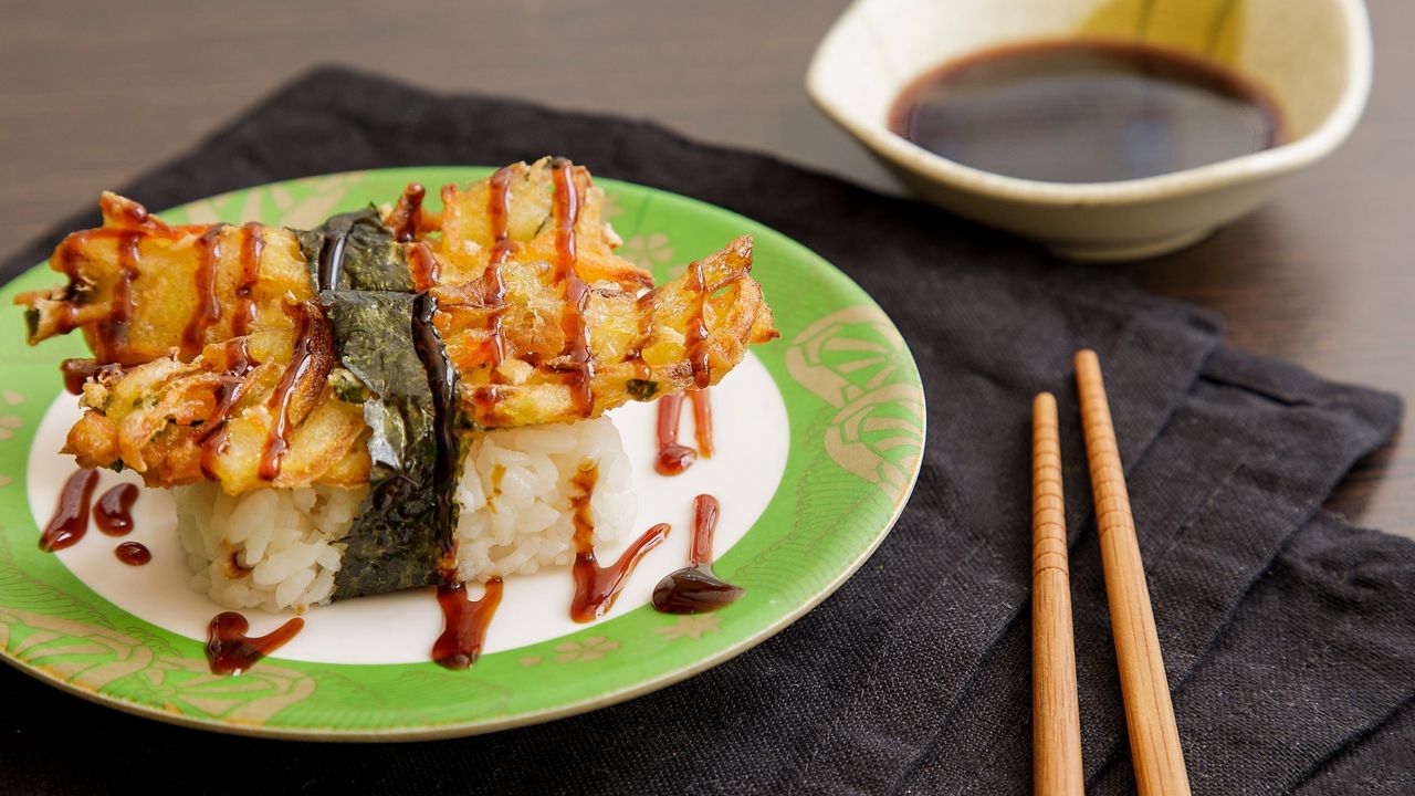 Tempura Vegetable Nigiri (V)