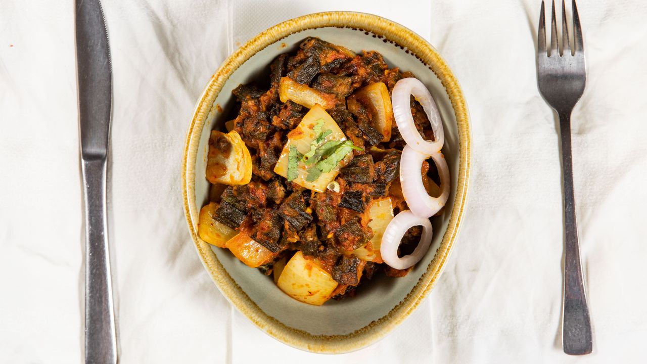 Bhindi Do Piaza (Vg) (Gf)
