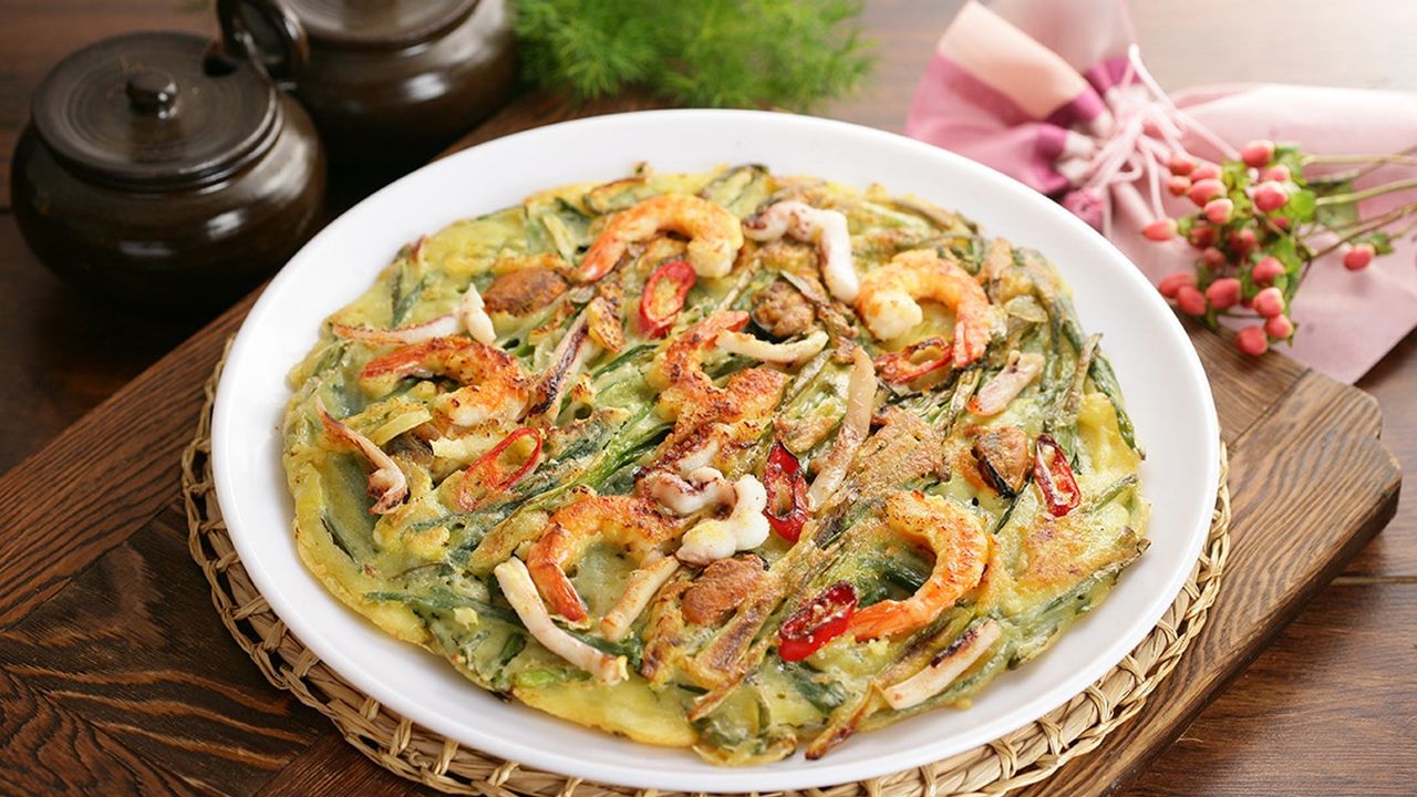 Seafood Pancake