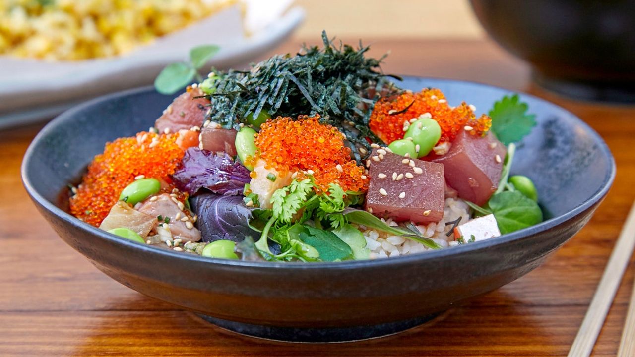 Poke Rice Bowl