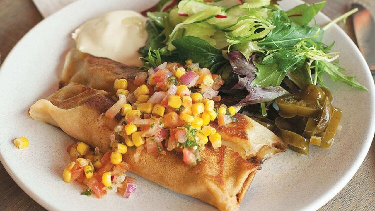 Mexican Chicken Crepes
