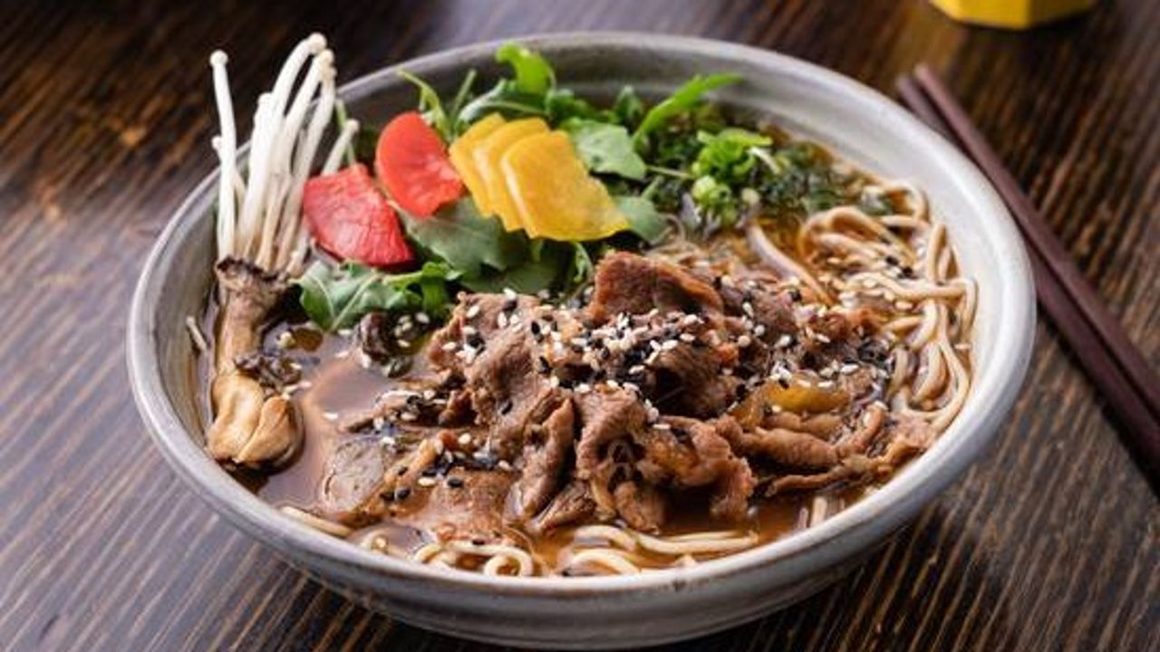 Beef Curry Soba Noodles