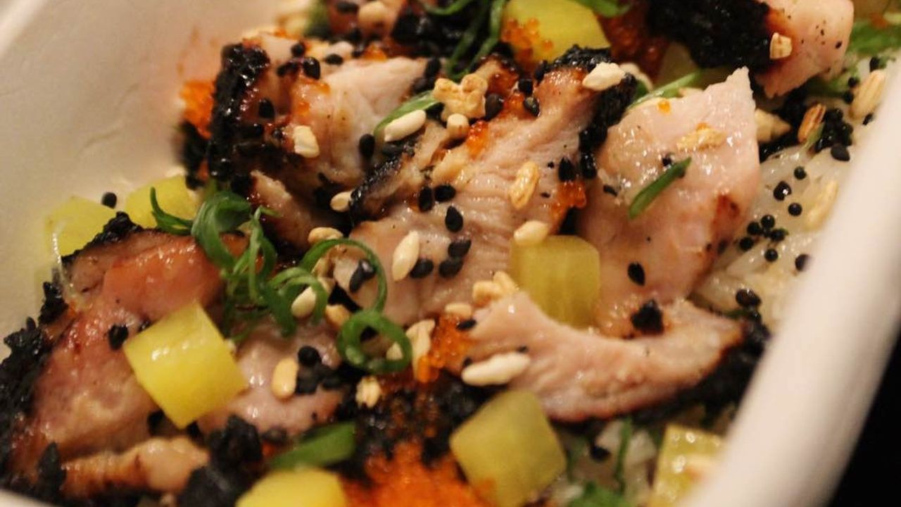 Miso Spring Chicken Don