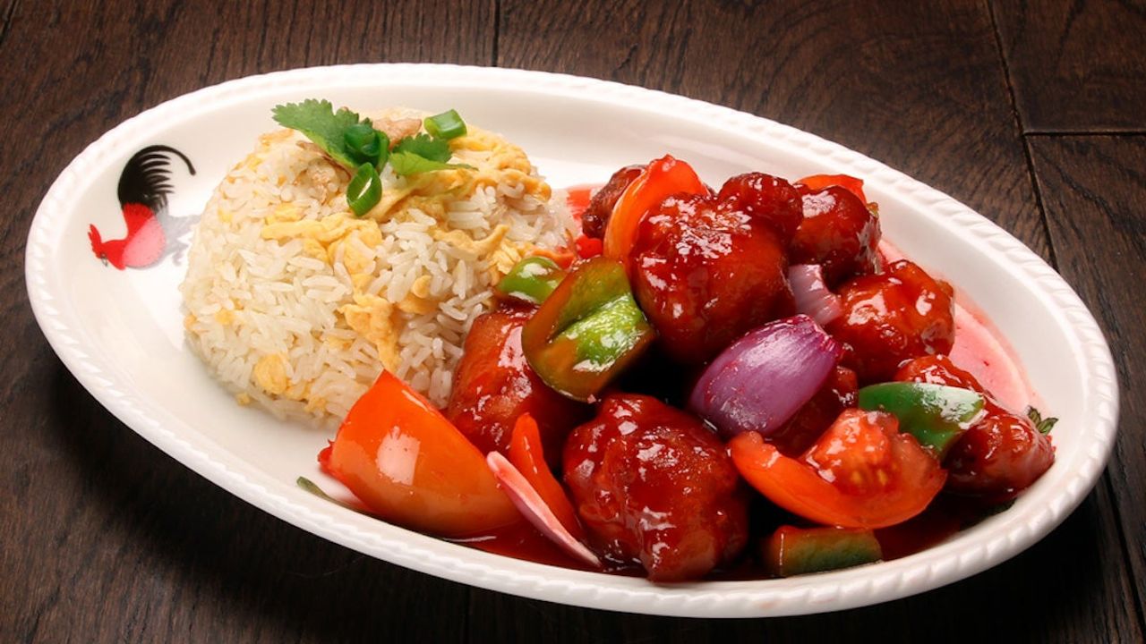 R11 Sweet and Sour with Fried Rice