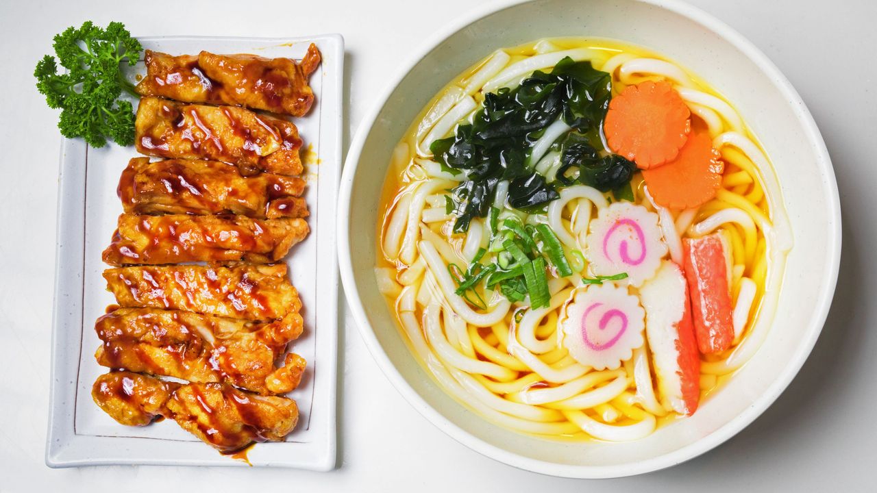 Teriyaki Chicken Udon