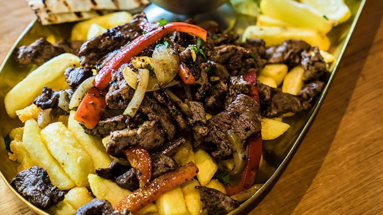 Beef Open Souvlaki
