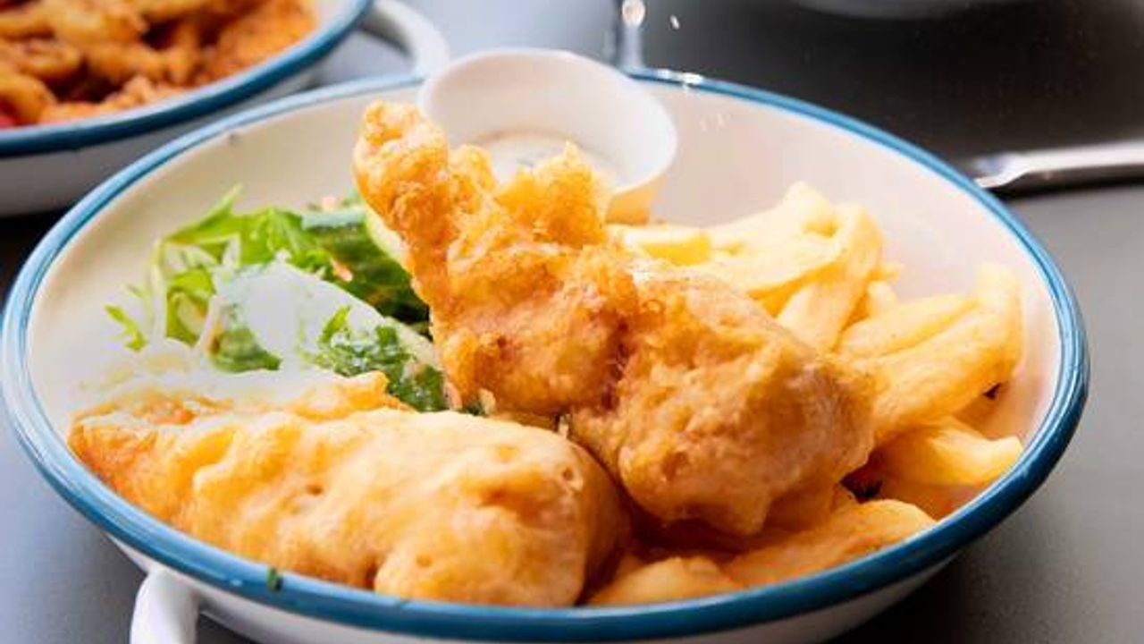 Beer Battered Fish & Chips