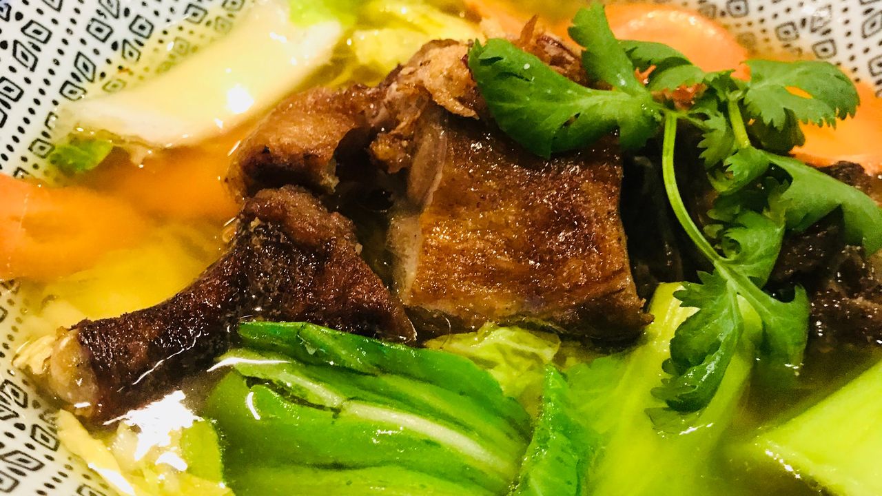 Roast Duck Noodle Soup