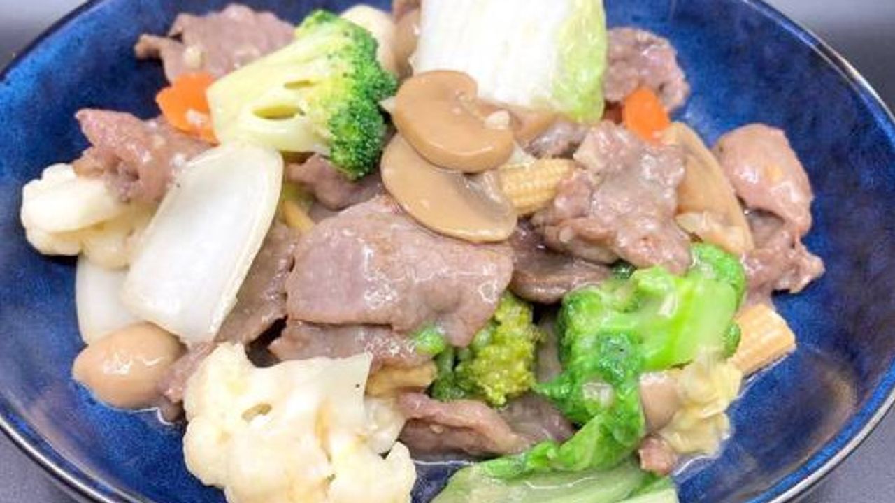 Stir Fried Vegetables with Beef