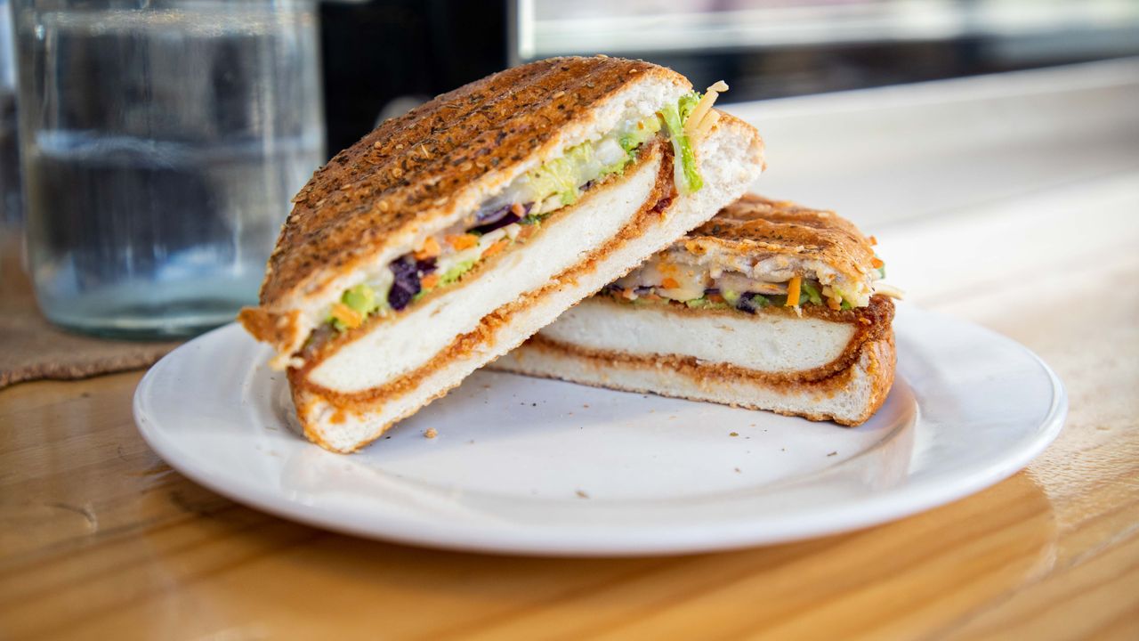 Archie's Chicken Schnitzel Focassia