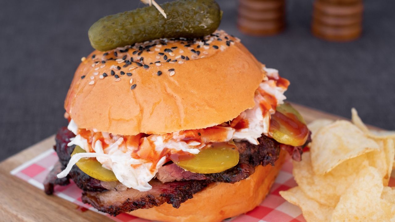Smoked Brisket Burger